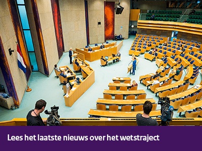 Lees het meest recente nieuwsbericht met updates over het wetstraject